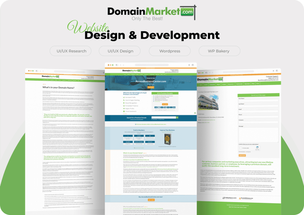 Domain Market Project