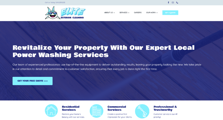 Elite Exterior Cleaning - Project description for Elite Exterior Cleaning
