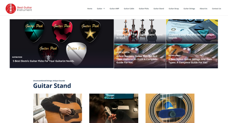 Guitar Instrument - Project description for Guitar Instrument